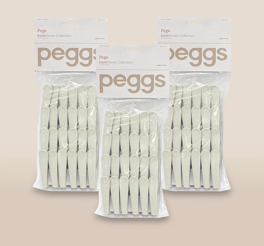 72 Pack EarthTones Pegs